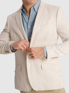 BLAZER BEGE REGULAR FIT MR. BLUE