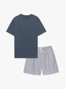 PIJAMA AZUL MANGA CURTA REGULAR FIT MR. BLUE