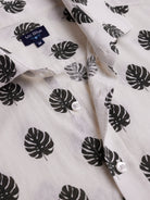 Camisa Regular Fit Linho Cinzenta Mr. Blue