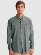 CAMISA MR VERDE REGULAR FIT. AZUL