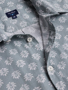Camisa Regular Fit Popeline Verde Mr. Blue
