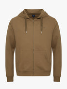 SUDADERA REGULAR FIT VERDE CON CAPUCHA MR. AZUL