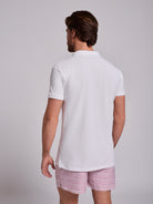 WHITE POLO SHORT SLEEVES REGULAR FIT MR. BLUE