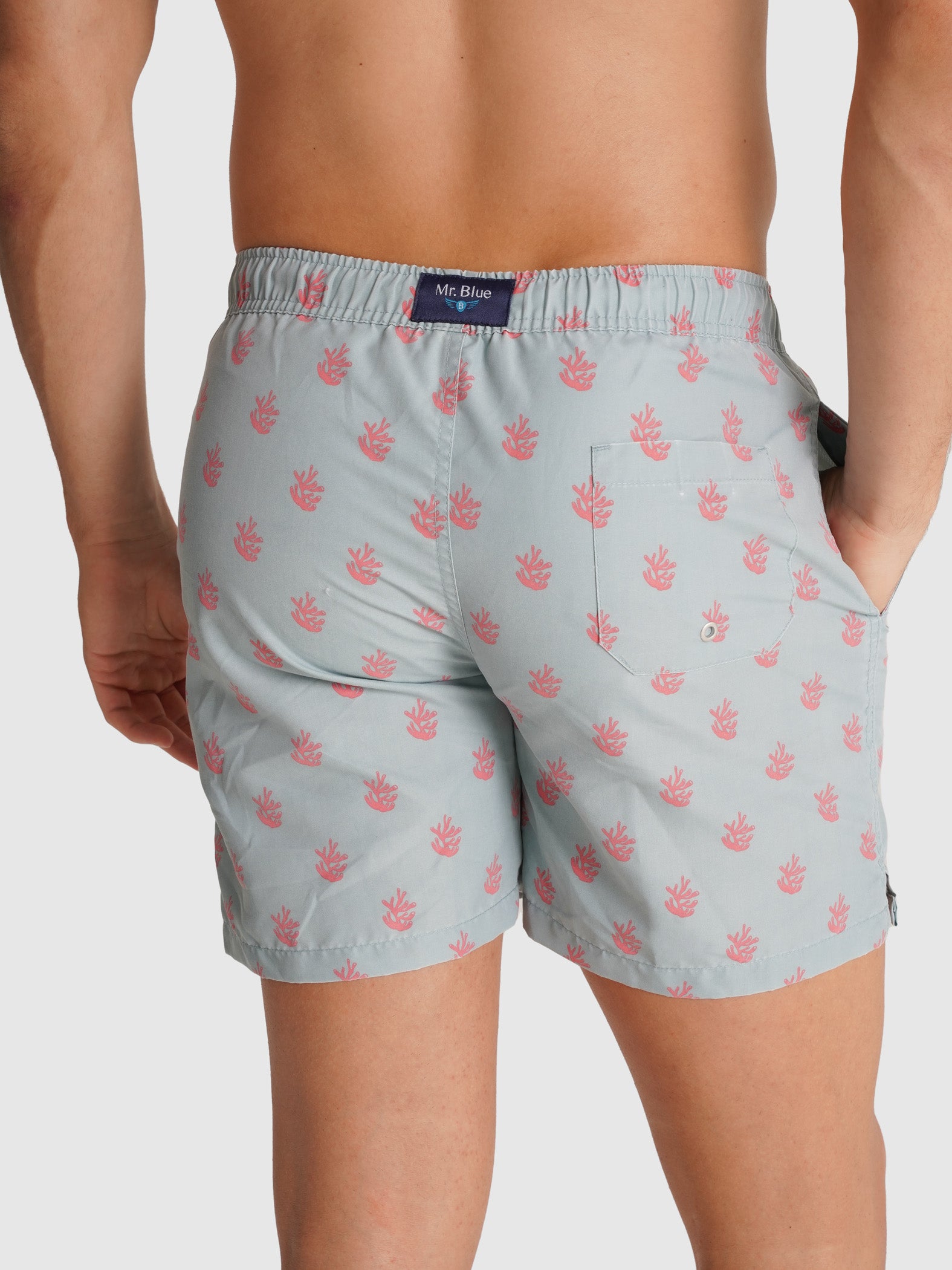 FATO BANHO AZUL REGULAR FIT MR. BLUE