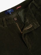 Calça Algodão Verdes Regular Fit Mr. Blue