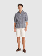 CAMISA CRU MANGA COMPRIDA REGULAR FIT MR. BLUE