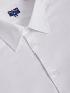 CAMISA ALGODÃO BRANCA MANGA COMPRIDA CLASSIC FIT MR. BLUE