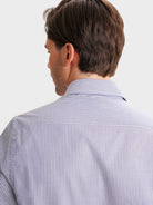 CAMISA MR AZUL SLIM FIT. AZUL