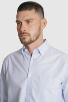 CAMISA OXFORD REGULAR FIT AZUL LISA MR. BLUE