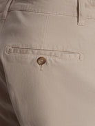 Calças Chinos Regular Fit Twill Beges Mr. Blue