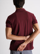 Polo Regular Fit Piquet Vermelho Mr. Blue