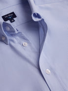 Mr. Blue Regular Fit Oxford Blue Shirt