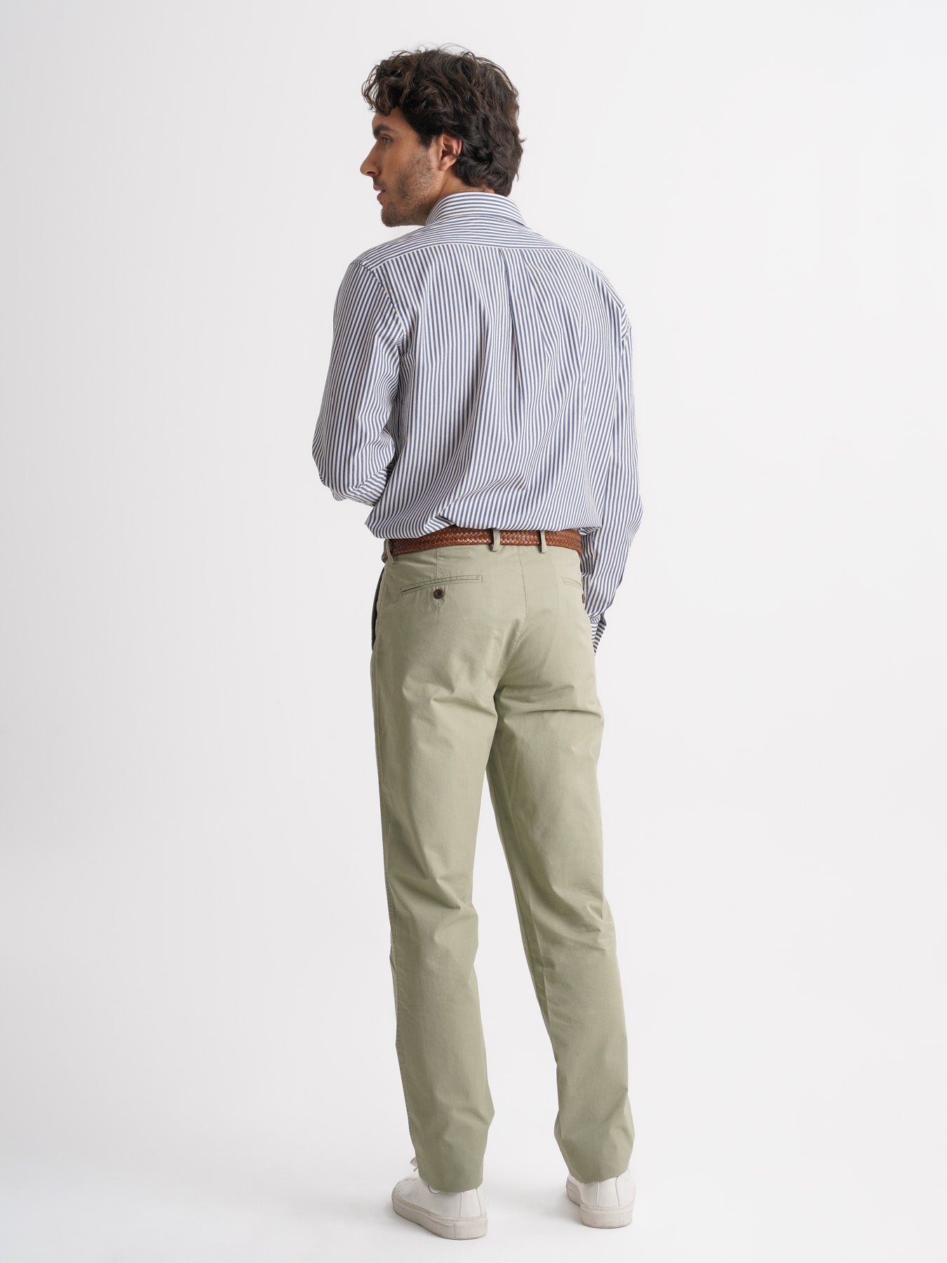 Mr. Blue Regular Fit Twill Shirt