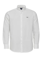 Camisa Regular Fit Estruturada Branca Mr. Blue